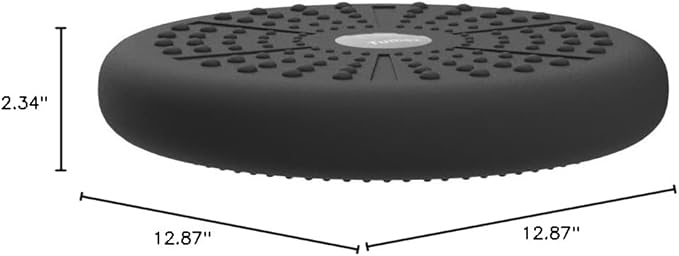 Tumaz Wobble Cushion - Wiggle Seat to Improve Sitting Posture & Stay Focused for Sensory Kids, Balance Disc to Core Strength & Flexible Seating [Extra Thick Balance Board, Pump Included Wobble Board]