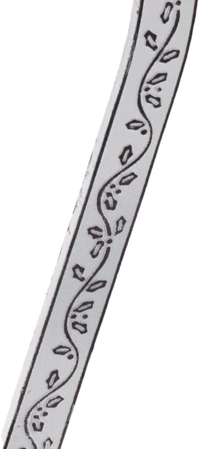 Haute Decor HighProfile Curved Over The Door Wreath Hanger Hook (Holly Embossed - Whitewash) - Wreath Hanger for Front Doors with Raised Features and Trim