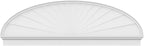 84" W x 27-7/8"H x 2-3/4"P Elliptical Sunburst Architectural Grade PVC Combination Pediment