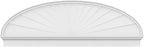 76" W x 25-7/8"H x 2-3/4"P Elliptical Sunburst Architectural Grade PVC Combination Pediment