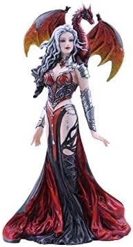 Pacific Giftware Severeielle Dragon Witch Warrior Princess Collectible Figurine 12 inch Tall Official Nene Thomas Collection Fantasy Collectible Figurine