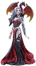 Pacific Giftware Severeielle Dragon Witch Warrior Princess Collectible Figurine 12 inch Tall Official Nene Thomas Collection Fantasy Collectible Figurine