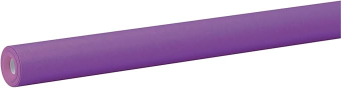Fadeless Bulletin Board Paper, Fade-Resistant Paper for Classroom Decor, 48” x 50’, Violet, 1 Roll (Pack of 2)