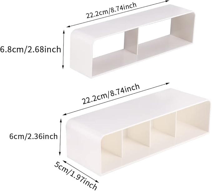 Umbrella Stand Rack, Umbrella Holder For Entryway, Height Adjustment Space Saving Storage Organizer With Drip Tray for Hotel Hallway Home Office, No Drilling(COLOR:White)