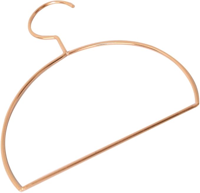 Amosfun 3pcs Metal Scarf Hanger Rack Belt Organizer Closet Hanging Organizer Semicircle Design Space-Saving