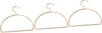 Amosfun 3pcs Metal Scarf Hanger Rack Belt Organizer Closet Hanging Organizer Semicircle Design Space-Saving