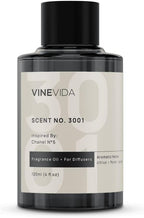 VINEVIDA [4 Fl Oz] Scent NO. 3001 Fragrance Oil for Cold Air Diffusers, Aromatic Notes of Citrus Floral Spices, Essential Oils for Diffuser Oil Refill & Air Freshener Room Spray