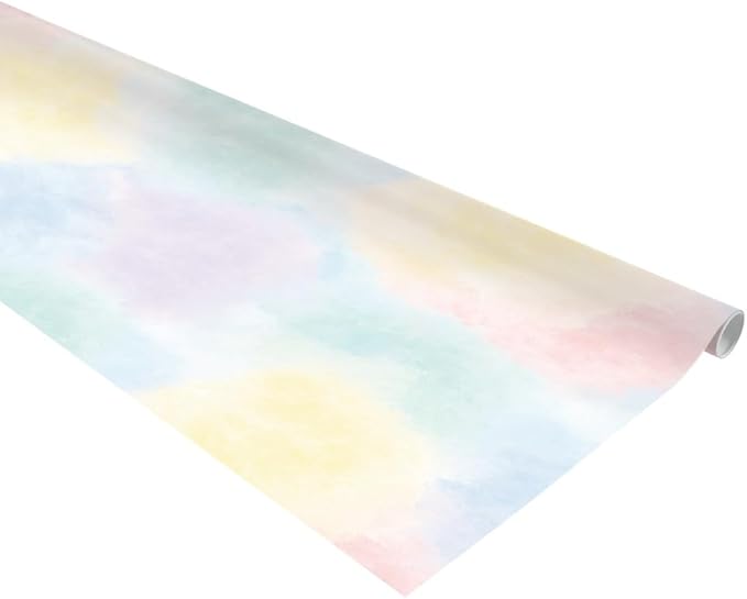 Fadeless Bulletin Board Paper, Fade-Resistant Paper for Classroom Decor, 48” x 12’, Watercolor, 1 Roll