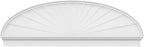 78" W x 26-3/8"H x 2-3/4"P Elliptical Sunburst Architectural Grade PVC Combination Pediment