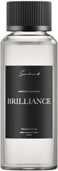 Scentiment Diffuser Oil - Brilliance Designer Collection | Aromatherapy Home Fragrance | Luxurious Scent with Notes of Saffron, Amberwood, Fir Resin (120 mL)