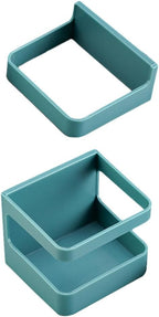 PRETYZOOM Wall-Mounted Umbrella Rack with Detachable Drip Tray Creative Umbrella Holder Shelf for Entryway Bathroom Kitchen Neat Storage Organizer