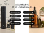 Scentiment Diffuser Oil - Brilliance Designer Collection | Aromatherapy Home Fragrance | Luxurious Scent with Notes of Saffron, Amberwood, Fir Resin (120 mL)