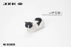 JXK Inbox Cat Statue Small Cat Figurine for Table Decor Durable Polyresin with Intricate Details Gifts for Cat Lovers