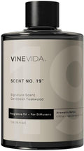VINEVIDA [16 Fl Oz] Caribbean Teakwood Fragrance Oil for Cold Air Diffusers, Essential Oils for Diffuser Oil Refill & Air Freshener Room Spray