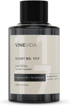 VINEVIDA [4 Fl Oz] Scent NO. 1117 Fragrance Oil for Cold Air Diffusers, Aromatic Notes of Caramel Spice, Salt, Sugar, Rum & Vanilla Essential Oils for Diffuser Oil Refill & Air Freshener Spray