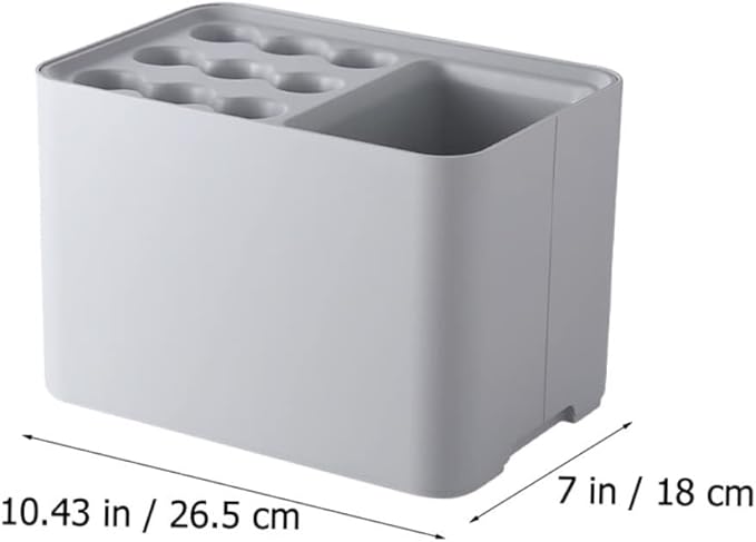 PRETYZOOM Wall Mount Umbrella Stand Indoor Entryway Holder Water-resistant Tray Nordic Style for Home Office Dorm