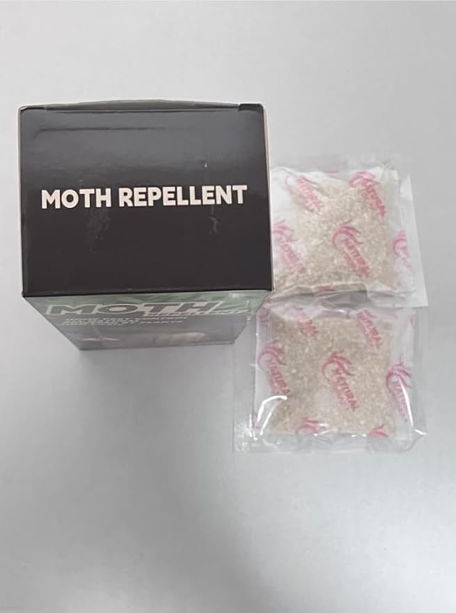 Natural Moth Repellent for Clothes Indoor Use, Alternative Moth Balls Moth Traps for Clothes Closet Carpet Fabric