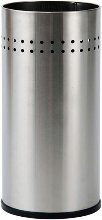 Umbrella Storage Bucket Indoor Umbrella Stand Organizer Stainless Steel Small Holder with Draining for Entryway Home Office Lobby