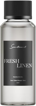 Scentiment Diffuser Oil - Fresh Linen | Aromatherapy Home Fragrance | Luxurious Scent with Notes of Lime, Cotton Blossom, Musk (120ml)