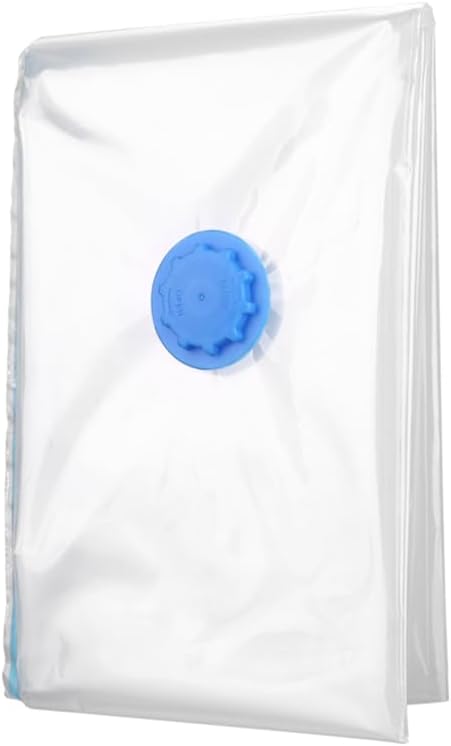 Amosfun 1 Pcs Vacuum Storage Bags, 19x27 Inch Space Saver Vacuum Sealer Bags Vacuum Compression Storage Bags for Clothing, Clothes, Comforters and Blankets