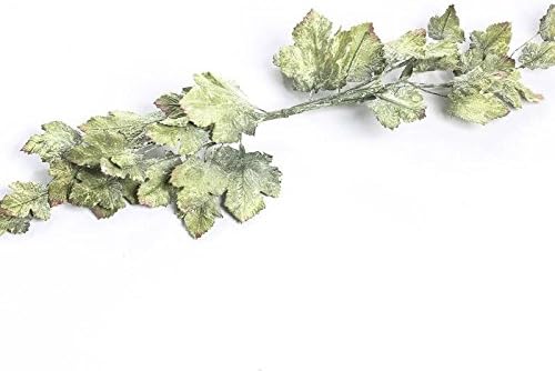 Factory Direct Craft Set of 3 Artificial Grape Leaf Swags for Tuscany Vinyard Decorating | Size: 24" W