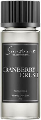 Scentiment Diffuser Oil - Cranberry Crush Fall Collection | Aromatherapy Home Fragrance | Luxurious Scent with Notes of Berries, Ginger, Lime (50ml)