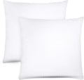 Covers & All Throw Pillow Inserts Only Pack of 2, Durable Soft Square 26 x 26 Inches 65 GSM Non-Woven Fabric with 15D Silicon Fiber Filling, Universal uses for Home Decor Office Indoor Outdoor