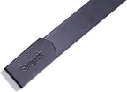 Sattiyrch 12" Wreath Hanger for Front Door,Steel Over The Door Hanger Hook,Wreath Door Hanger (Black,1)