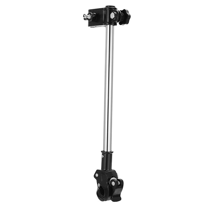 KESYOO 1 PC Umbrella Stand for Bikes and Wheelchairs Durable Umbrella Holder Clamps Black