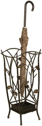 Oil Rubbed Bronze Metal Vine Umbrella Stand