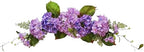 26" Purple Hydrangea Swag