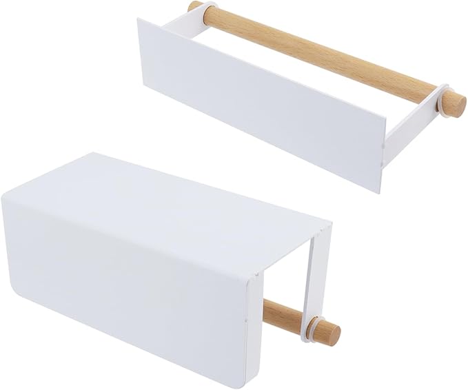 Bitray Umbrella Stand Holder Metal Wall Mounted Umbrella Holder Rack Space Saving Umbrella Holder for Home and Hotel - White