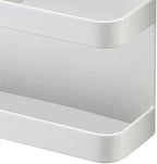 Zerone Magnetic Umbrella Stand Holder, No Punching Umbrella Stand Rack Height Adjusting Wall Mounted Storage Organizer for Home, Office, Hotel (Elegant White)