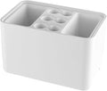 Cabilock Plastic Outdoor Umbrella Stand with Drain Tray