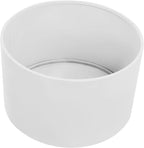 Round Display Pedestal Stand, Event Decor Display Plinth Stands, Bridal Shop Cylinder Plinth Raiser Table, Party Event Decor Circle Pedestal Stand for Boutiques Model Air Conditioner Heightening (White, 19.7*11.8in)