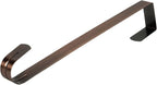 Sattiyrch 15" Wreath Hanger for Front Door,Sturdy Steel Wreath Door Hanger,Over The Door Hanger Hook (Brushed Copper,4)