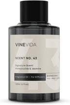 VINEVIDA [4 Fl Oz] Honeysuckle & Jasmine Fragrance Oil for Cold Air Diffusers, Essential Oils for Diffuser Oil Refill & Air Freshener Room Spray
