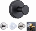 Linwnil Suction Cup Wreath Hanger，Suction Cup Hooks Hanging 10 Lbs，Waterproof Suction Cup Wreath Holder for Windows, Shower, Wreaths，Smooth Doors (2, Black)