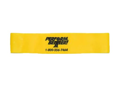 Athletics 269030 First Place Mini Band, Medium, Yellow