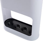 Umbrella Stand, Plastic Umbrella Holder with Removable Drip Tray Rectangular Umbrella Holder Rack for Home Office Entry Hallway, White