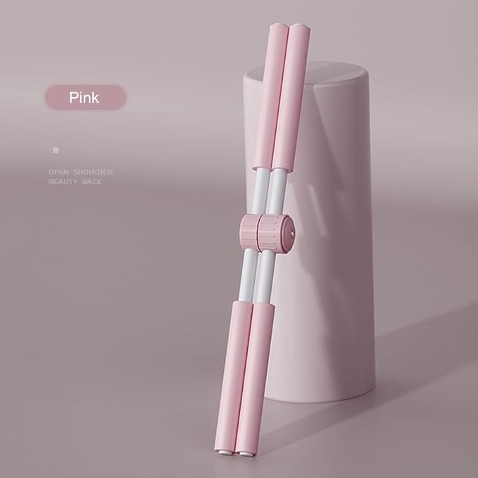 Yoga Sticks Stretching Tool Yoga Hunchback Posture Corrector Adjustable Open Shoulder Beauty Back Body Shaper Trainer Correction Stick Fitness Gym EquipmentRetractable Posture