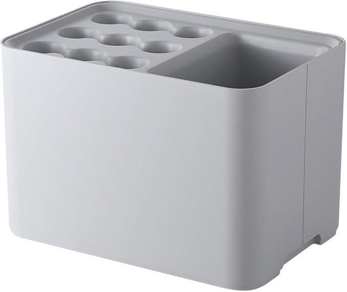 Wall-Mounted Umbrella Stand with Drip Tray Nordic Style Entrance Umbrella Holder for Home and Office Space-Saving Creative Storage Rack Gray Easy to Install and Water-Resistant