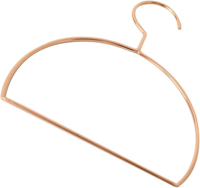 Amosfun 3pcs Metal Scarf Hanger Rack Belt Organizer Closet Hanging Organizer Semicircle Design Space-Saving