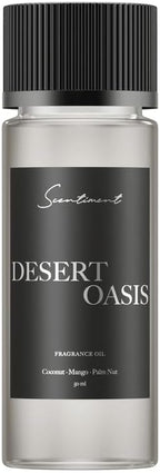 Scentiment Diffuser Oil - Desert Oasis | Aromatherapy Home Fragrance | Inspired by Mirage Hotel® Las Vegas | Luxurious Scent with Notes of Coconut, Mango, Palm Nut (50ml)