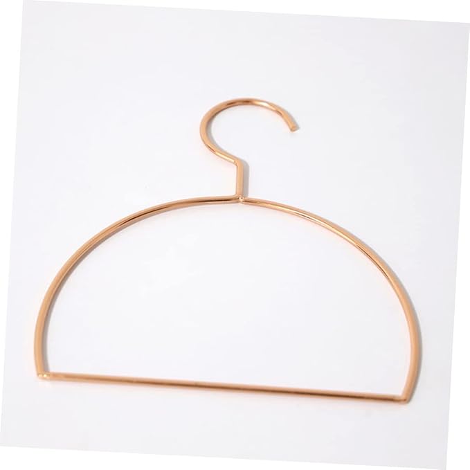Amosfun 3pcs Metal Scarf Hanger Rack Belt Organizer Closet Hanging Organizer Semicircle Design Space-Saving