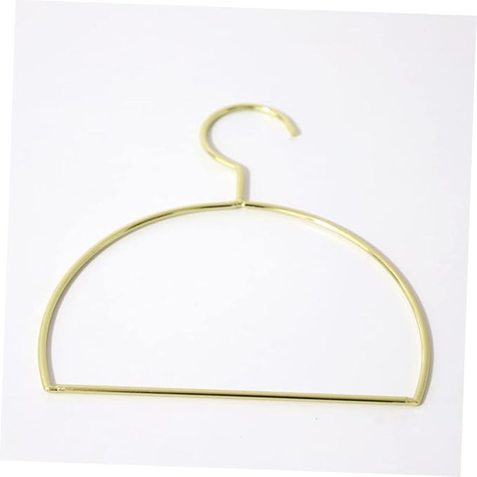 Amosfun 3pcs Space-Saving Semicircular Metal Scarf Hanger Rack for Closet Tie Hanger Scarf Towel Belt Rack Large Organizers