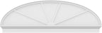 80" W x 26-7/8"H x 2-3/4"P Elliptical 4 Spoke Architectural Grade PVC Combination Pediment