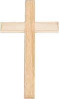 HOBBIESAY Hanging Cross for Wall 11.8 Inch Wooden Hanging Cross Decoration Crucifix Crosses Handmade Wood Wall Decor Crosses Ornament for Home Christian Weddings Party Gift