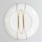 Decorative Plates Handmade Ceramic Ornament for Home&Office Wall Decors (with Hanger) (F9)