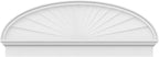 52" W x 19-7/8"H x 2-3/4"P Elliptical Sunburst Architectural Grade PVC Combination Pediment